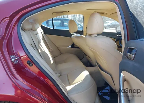 2006 Lexus Is 250 from USA, damaged, VIN JTHBK262062018517